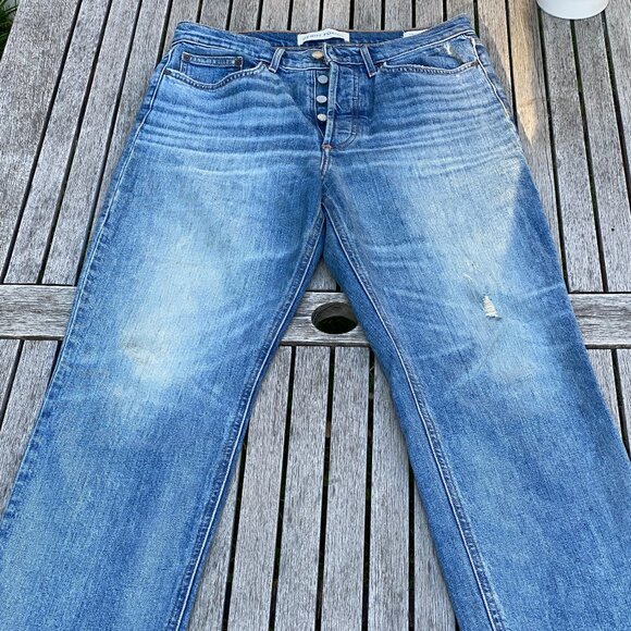 Denim Forum | The Arlo High-Rise Straight Jeans | Size 29 - Picture 3 of 13